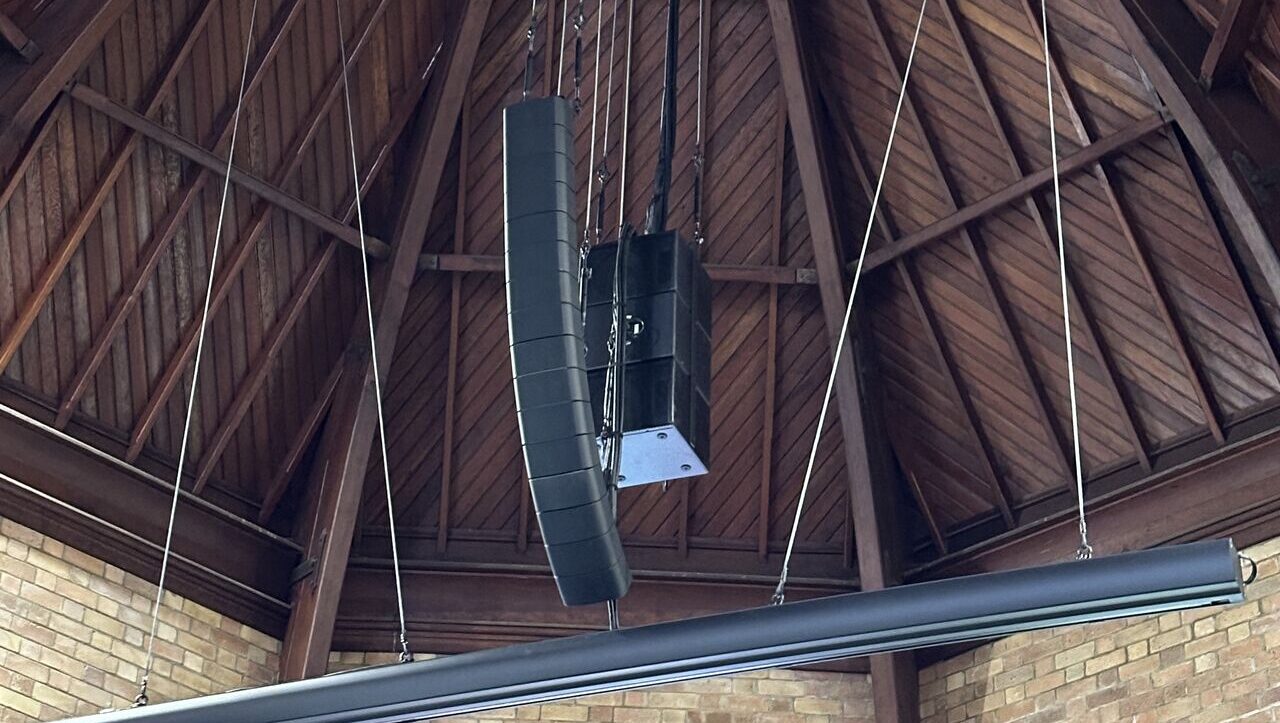 Martin audio line array designed by konnectus